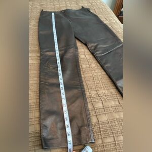 Genuine Leather Pants - gently used.
